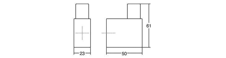 Настенный крючок из Замака и дуба Viefe Кейси ARCH-00003449 - Вид №1