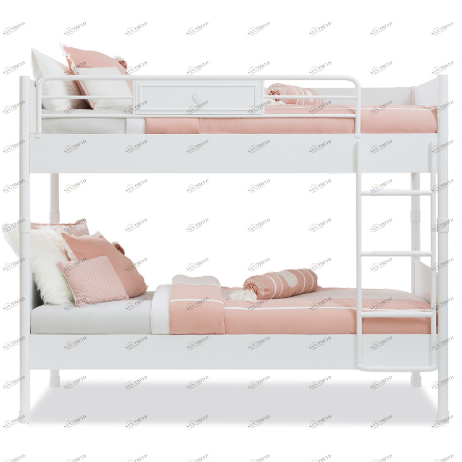 Детская двухъярусная кровать белая 90х200 см Romantica CILEK ROMANTICA 00-3832156 Белый Santreyd