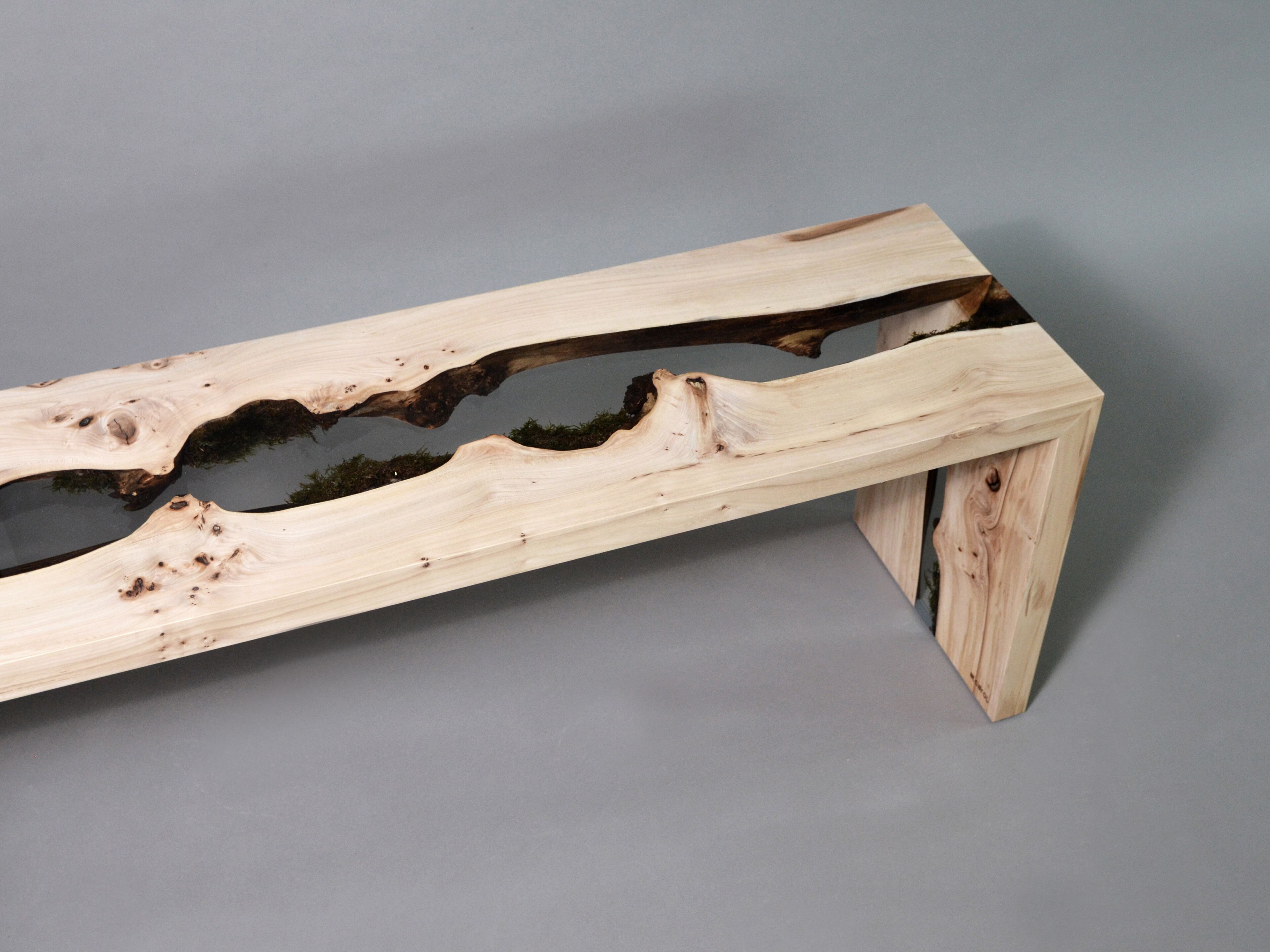 Скамейка из массива дерева и смолы alcarol Undergrowth ARCH-00146519 - Вид №4