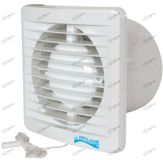 First Corporation Настенный осевой вентилятор с тягловым выключателем La ventilazione Aa12fs