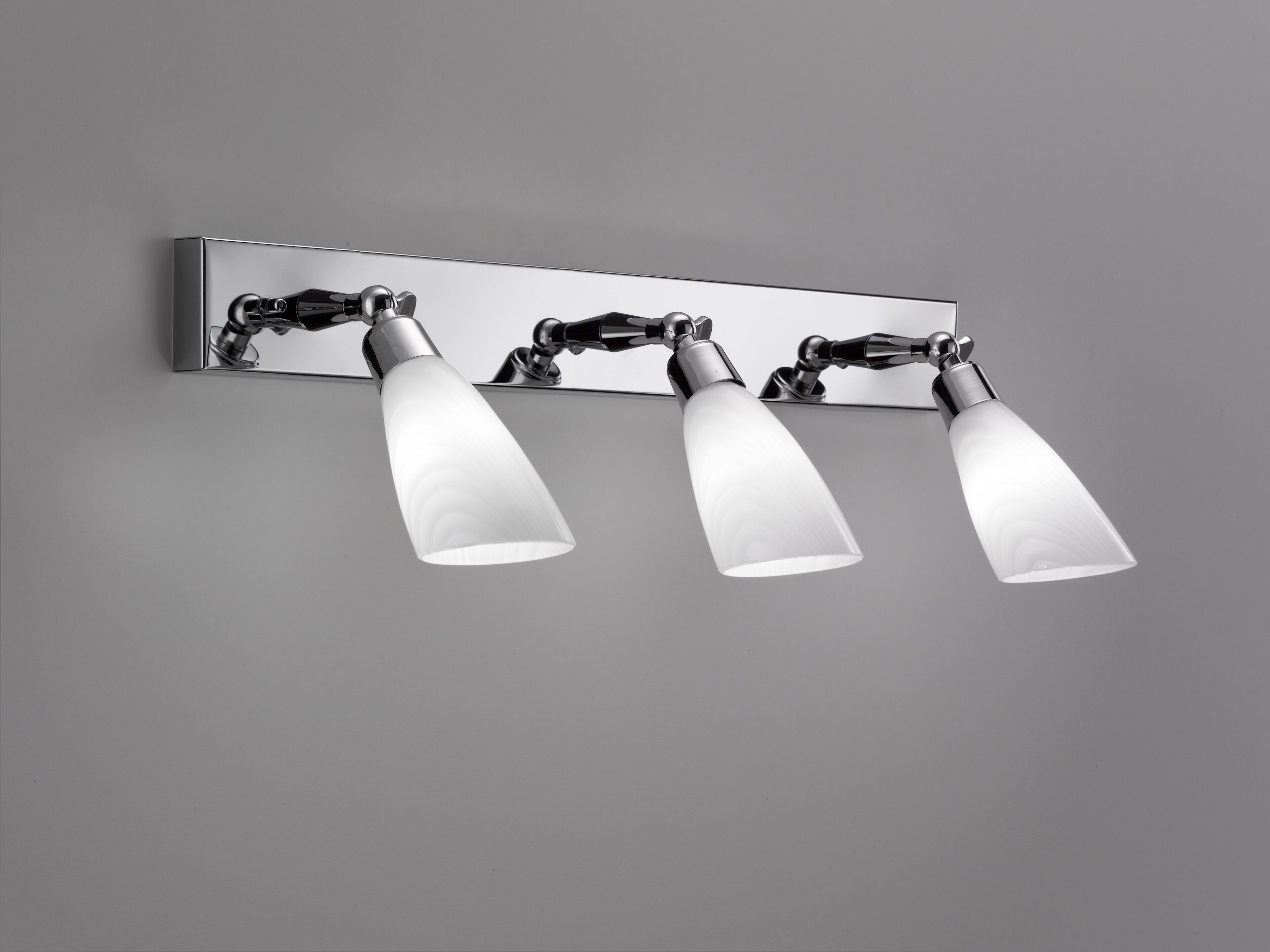 Светодиодный настенный светильник из латуни и стекла Cremasco Illuminazione Венецианская традиция ARCH-00072021 - Вид №1