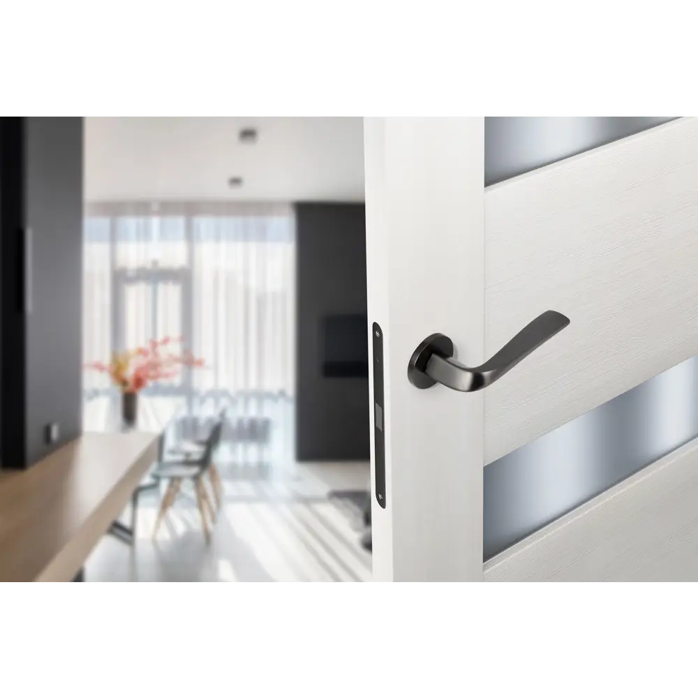 Дверные ручки Edson EDS-85B-R2 графит для межкомнатных дверей 85169292 STLM-0059360 - Вид №4