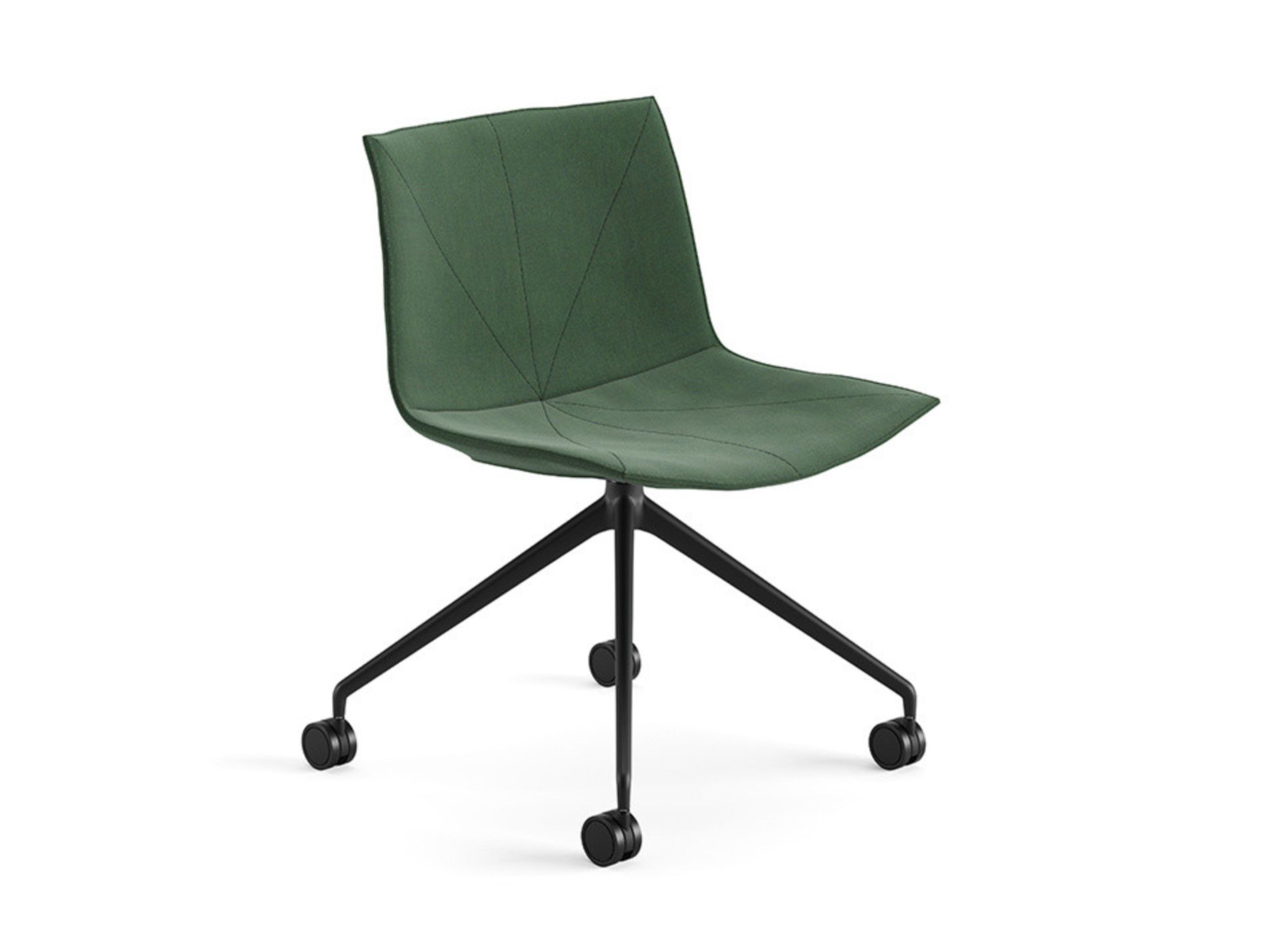 Тканевый стул с колесами Arper Catifa 53 ARCH-00053470