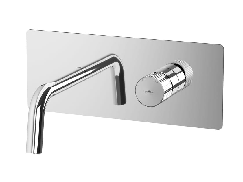 Настенный смеситель для раковины с пластиной RUBINETTERIA PAFFONI Jo ARCH-00092134