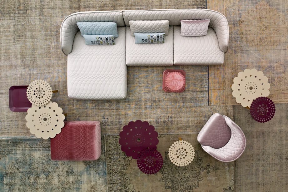 Тканевое кресло с подлокотниками MOROSO Redondo ARCH-00030094 - Вид №7