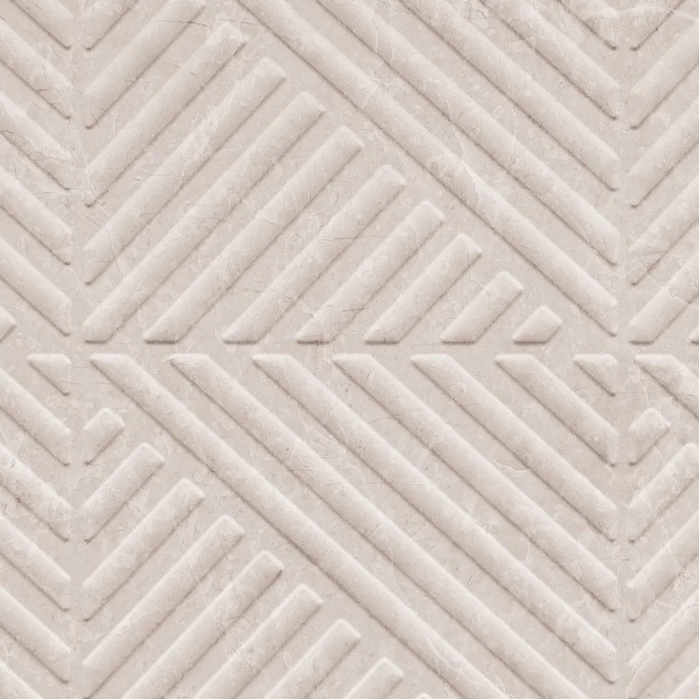 GRACE Стеновая панель ПВХ Мрамор нежный кремовый 1000x600 мм 89341769 STLM-1015089