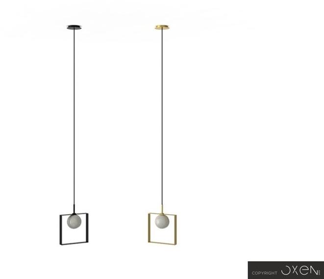 NEXO LUCE Металлический светодиодный подвесной светильник Oxen pendant lamp 7101a0-a8 - Вид №3
