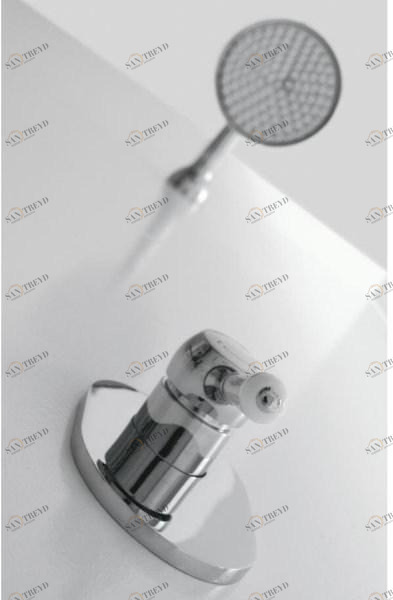 ZAZZERI Смеситель для душа с одной ручкой и лейкой 900 sun-id-1473565