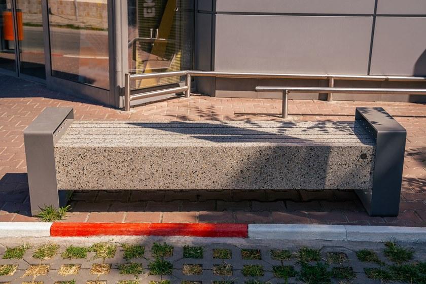 ENCHO ENCHEV - ETE Бетонная скамейка без спинки  134  - Вид №2