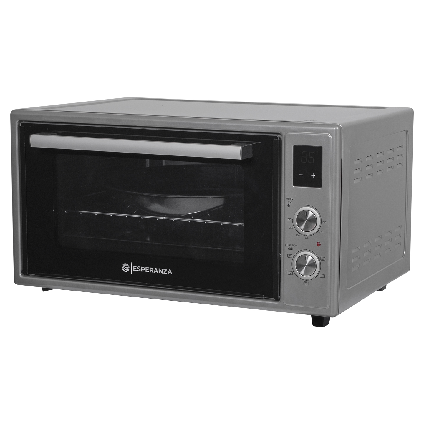 9160733 Мини-печь ESPERANZA TO-48CD G серый STDN-0075376  - Вид №5