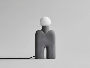 Керамическая настольная лампа