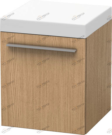 XL270405252 Мобильная тумба X-Large #XL2704 400 x 400 мм Европейский дуб, декор Duravit