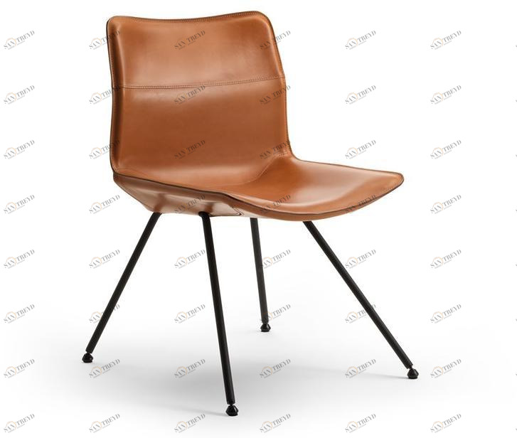 Zanotta Мягкое кожаное кресло Dan sun-id-1486187