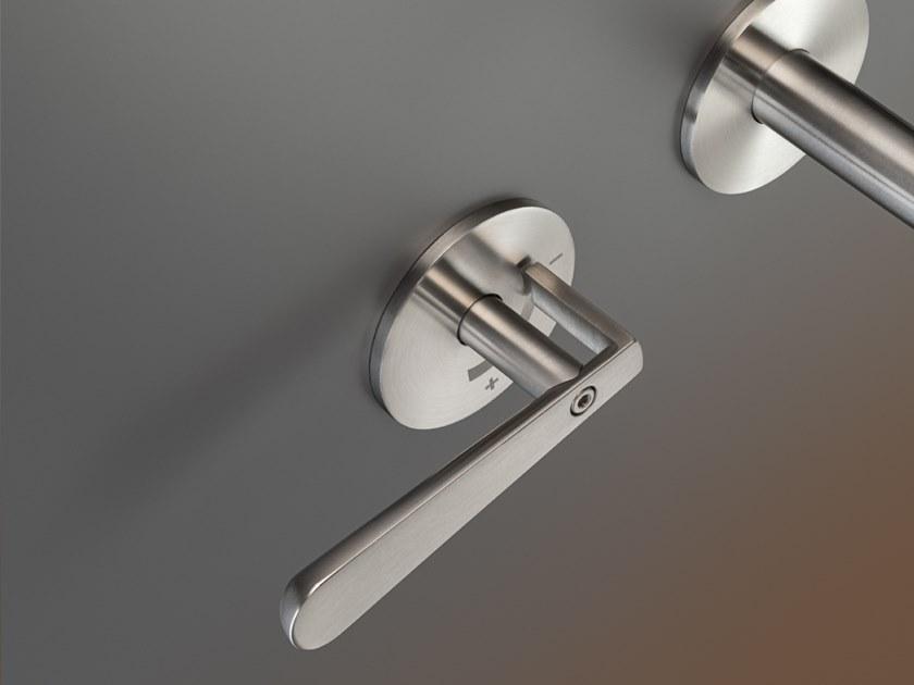 Ceadesign Смеситель для умывальника настенный из нержавеющей стали с 3 отверстиями Lutezia Ltz 02 - Вид №1