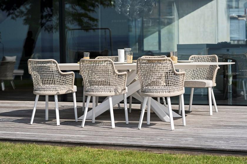 Varaschin Садовое кресло из веревки с подлокотниками Emma 236p1 - Вид №16