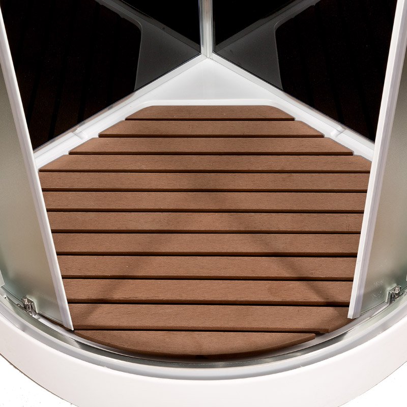 D90S+ эл. Душевая кабина DETO Серия D B01 BLACK - Вид №1