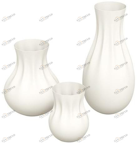 Cappellini Фарфоровая ваза  Po_1601 