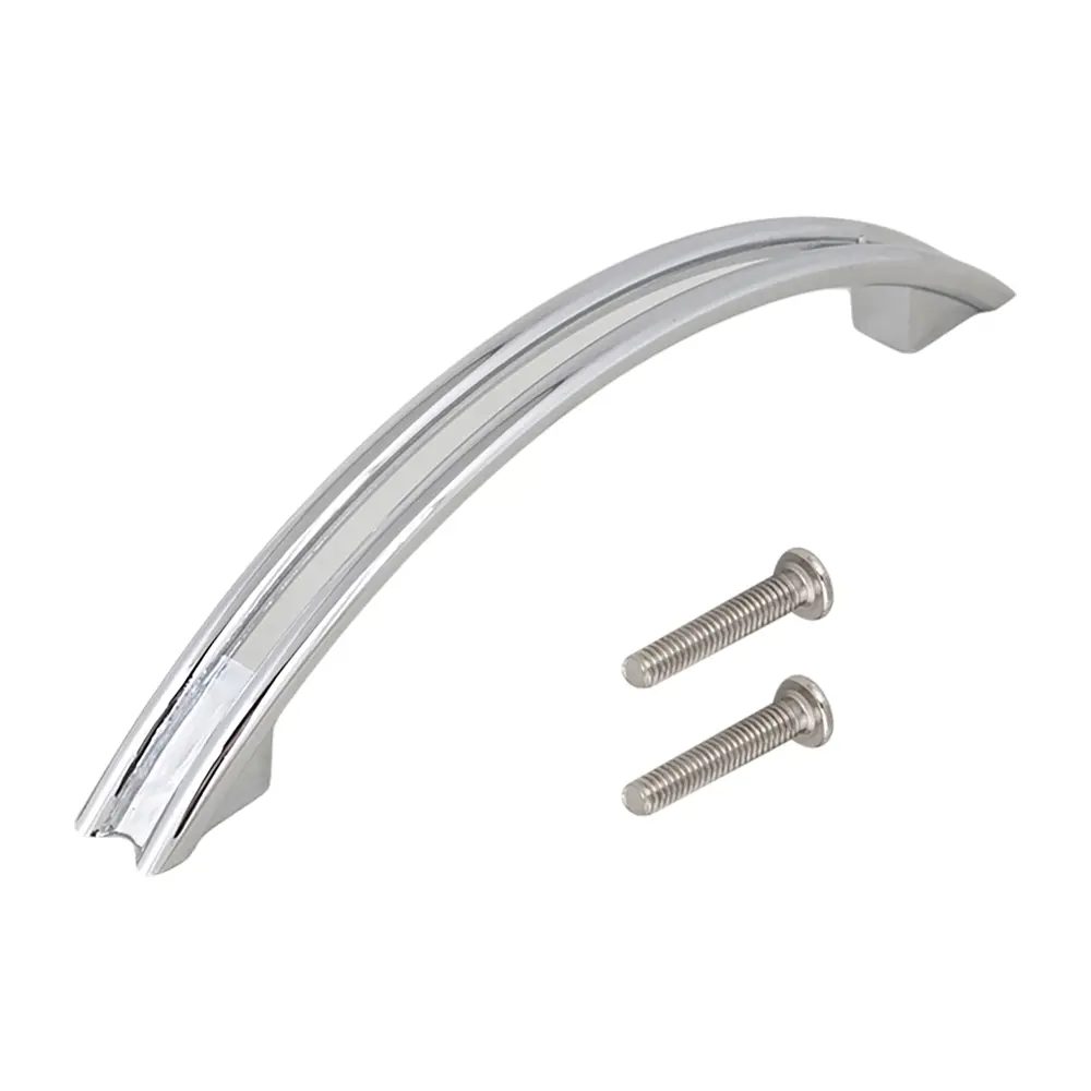 Мебельная ручка-скоба 96 RS217CP.4 96 мм глянцевый хром BOYARD STLM-2036429 - Вид №1