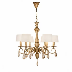 Люстра Antique Brass латунь 5450 RVASTLEY ДИЗАЙНЕРСКИЕ, PUSHA 061513 Латунь