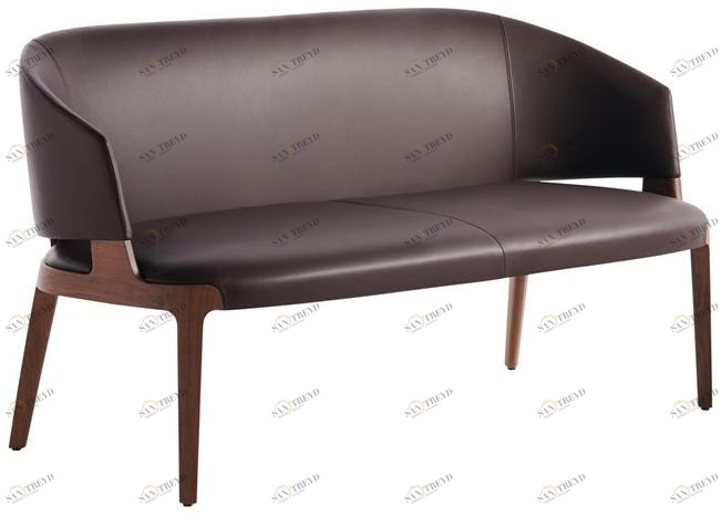 Potocco 2-х местный кожаный диван Velis 942/da