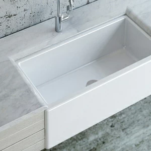 FM03618001 Полувстраиваемая раковина консольная 50 см белая Disegno Ceramica Farm