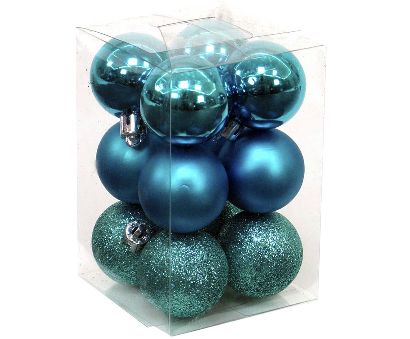 DZ-033-169 елочная игрушка, набор 12шт TO4ROOMS 