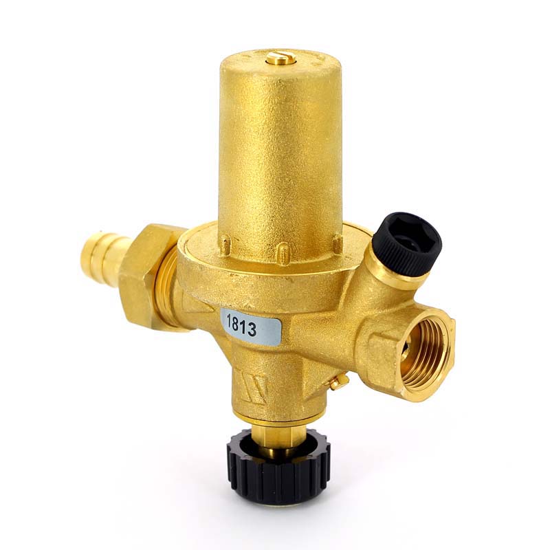 Клапан подпиточный ALOD 1/2" со штуцером с гнездом для манометра WATTS 10004884 - Вид №2