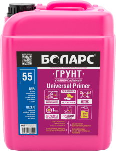 84724455 Грунтовка для сухих и влажных помещений Universal Primer белый 10 кг STLM-0054091 БОЛАРС