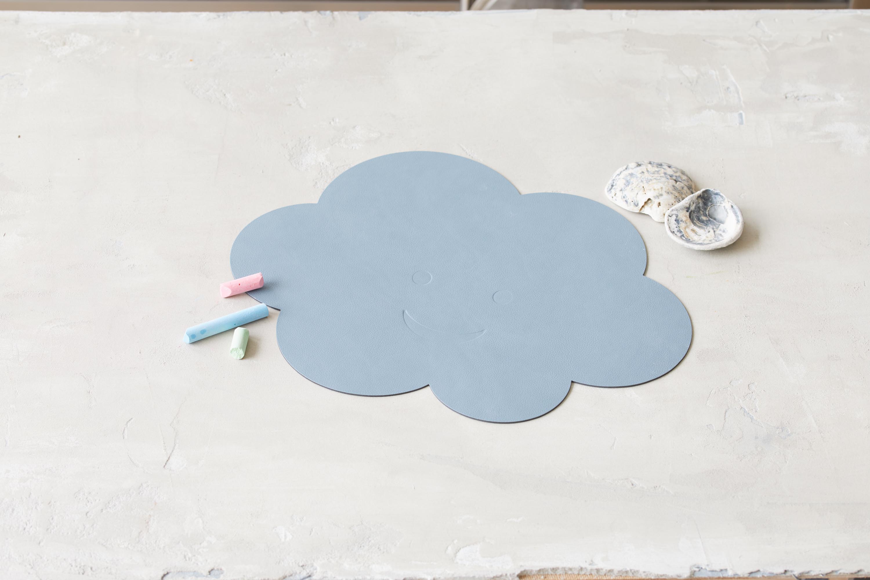 983118 NUPO light blue подстановочная салфетка ОБЛАКО 38x31 см, толщина 1,6 мм;LIND DNA  - Вид №1