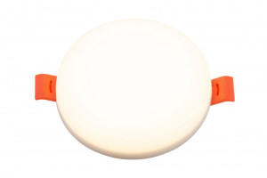 90326131 Светильник точечный светодиодный встраиваемый DK4605-DW DK4600 под отверстие 105 мм 6 м² нейтральный белый свет цвет белый STLM-0185525 DENKIRS