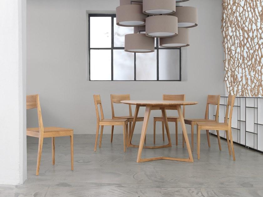 ZEITRAUM Стул из массива дерева с открытой спинкой sun-id-1356917 - Вид №7