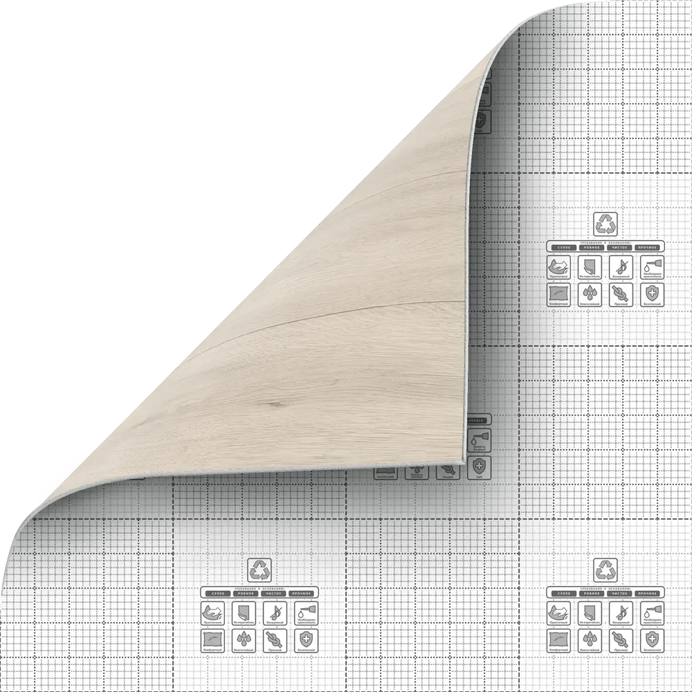 Линолеум полукоммерческий KREAFORTA «Алдан» 33 класс 2.5 м - коричневый под дерево 89427472 STLM-1574576 - Вид №4