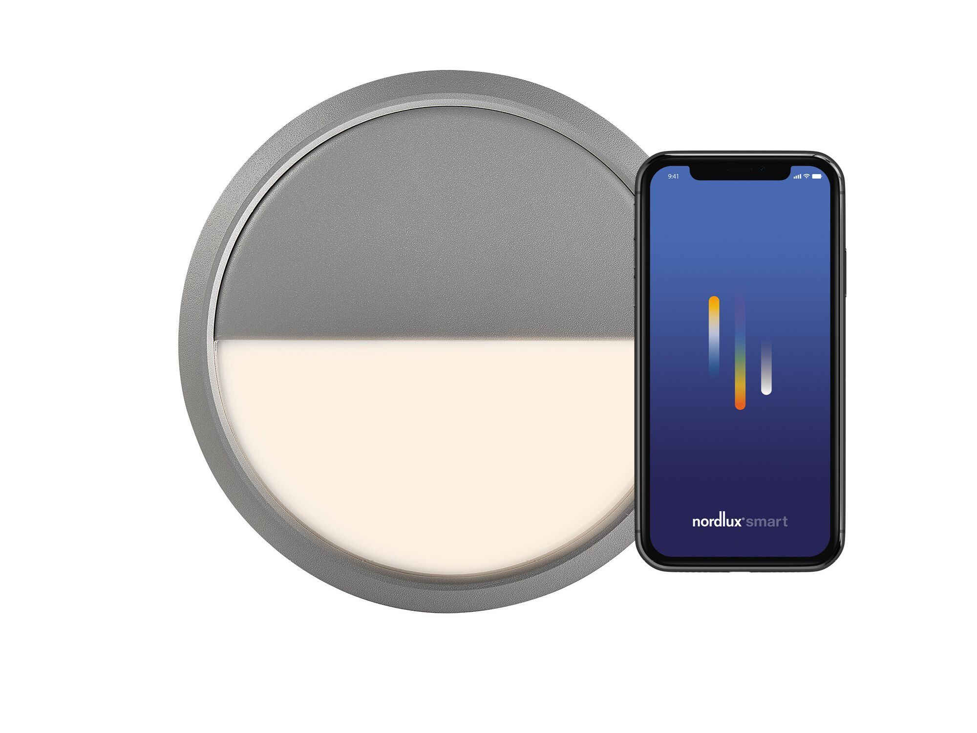 Открытый светодиодный настенный светильник Nordlux AVA SMART ARCH-00103211