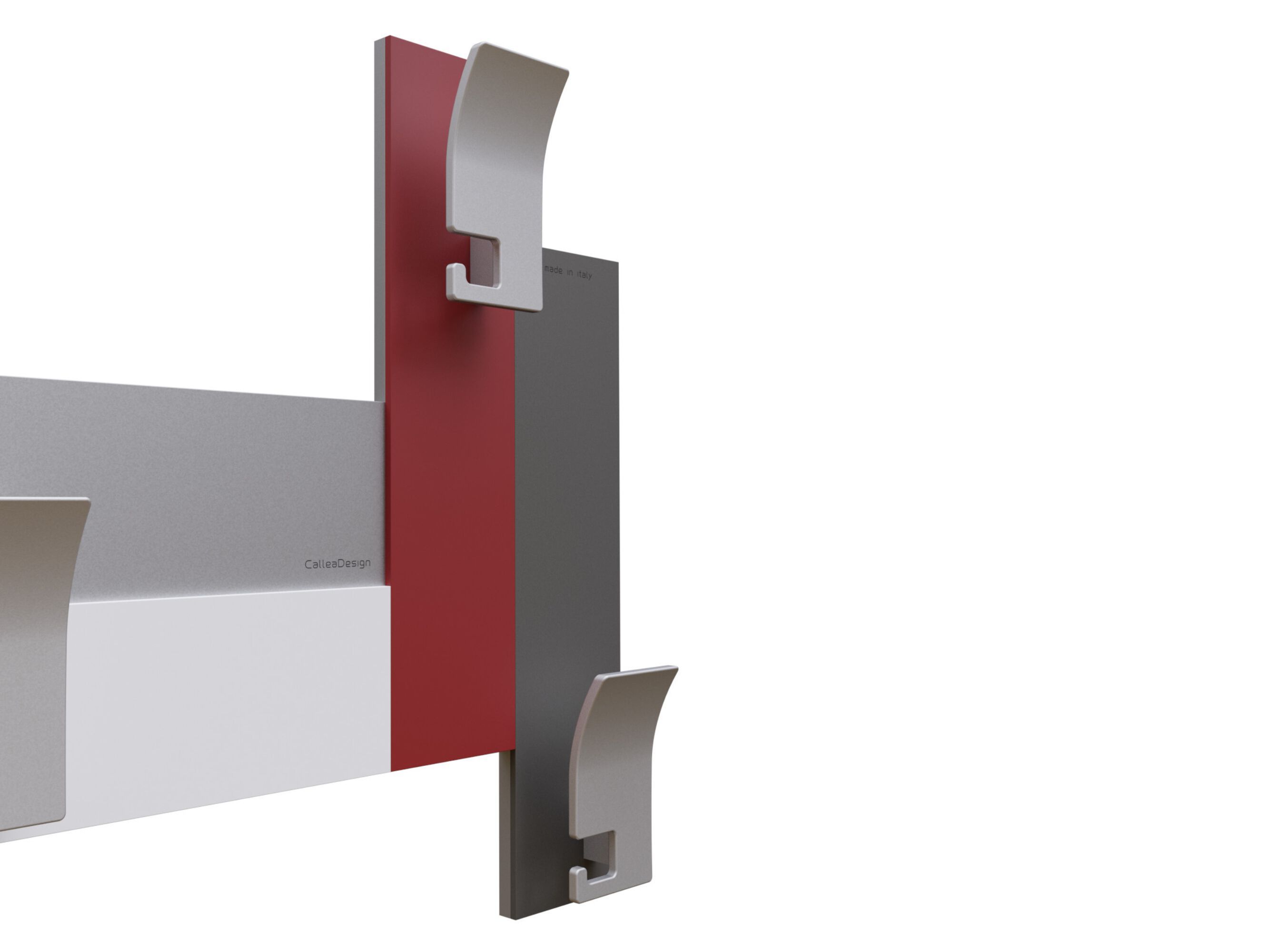 МДФ настенные вешалки CalleaDesign STRIPES 80 ARCH-00031787 - Вид №2