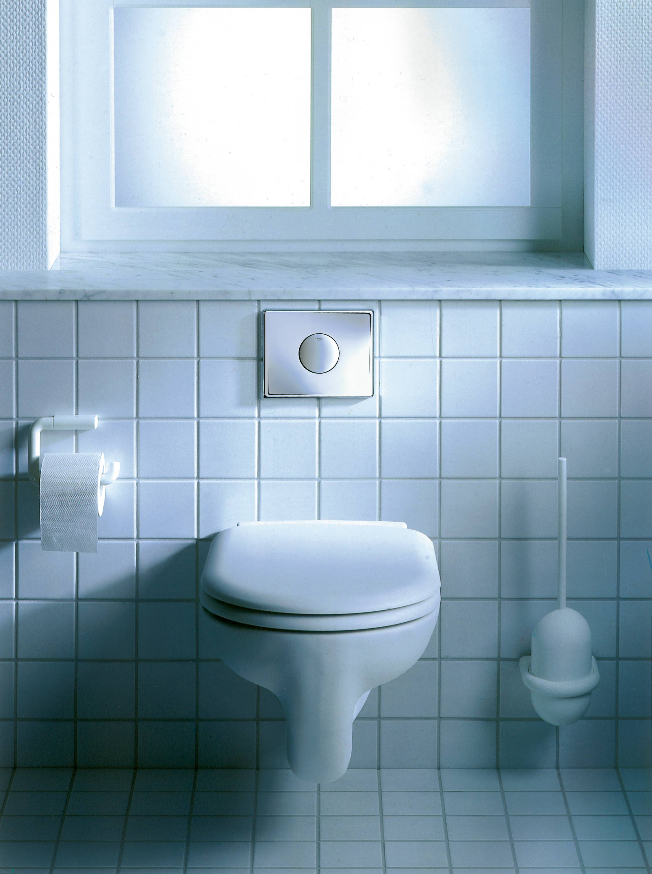 Панель смыва для унитаза GROHE Skate (1 режим смыва), хром (38573000) - Вид №5