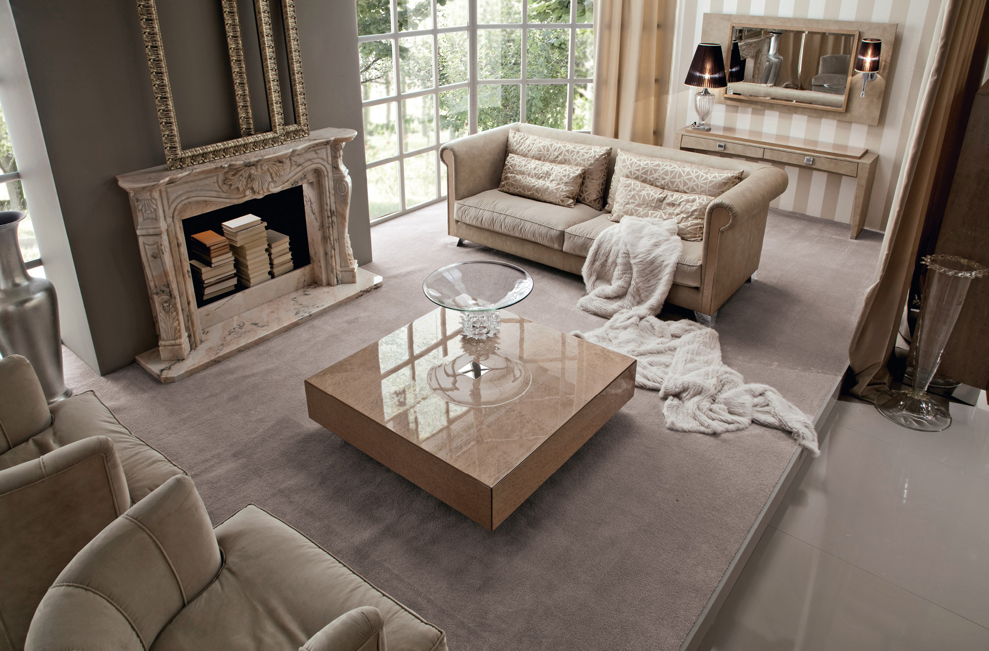 300/45 Sunrise квадратный коктейльный стол - giorgio collection  - Вид №1