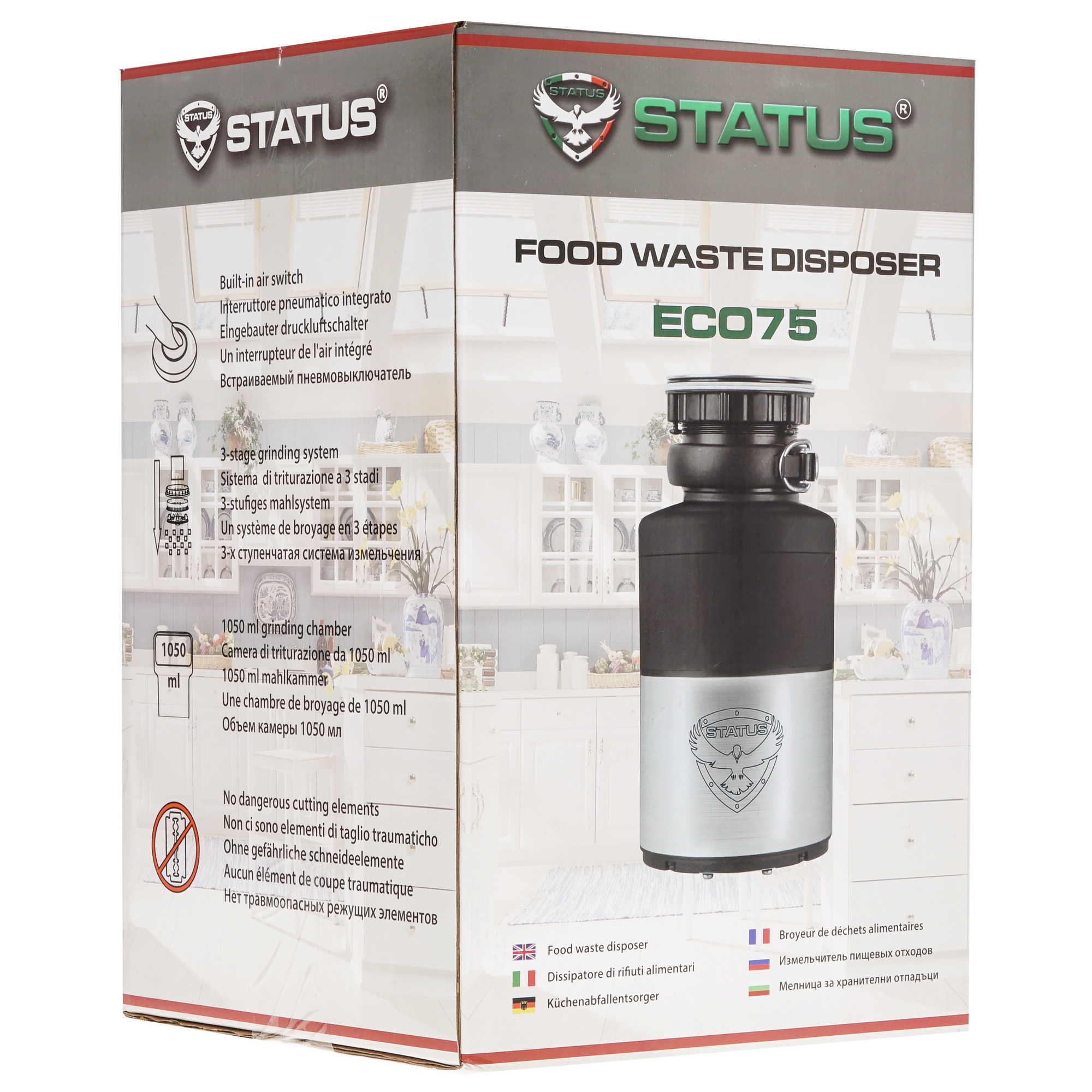 5444050 Измельчитель пищевых отходов STATUS ECO75 STDN-0043293 - Вид №7