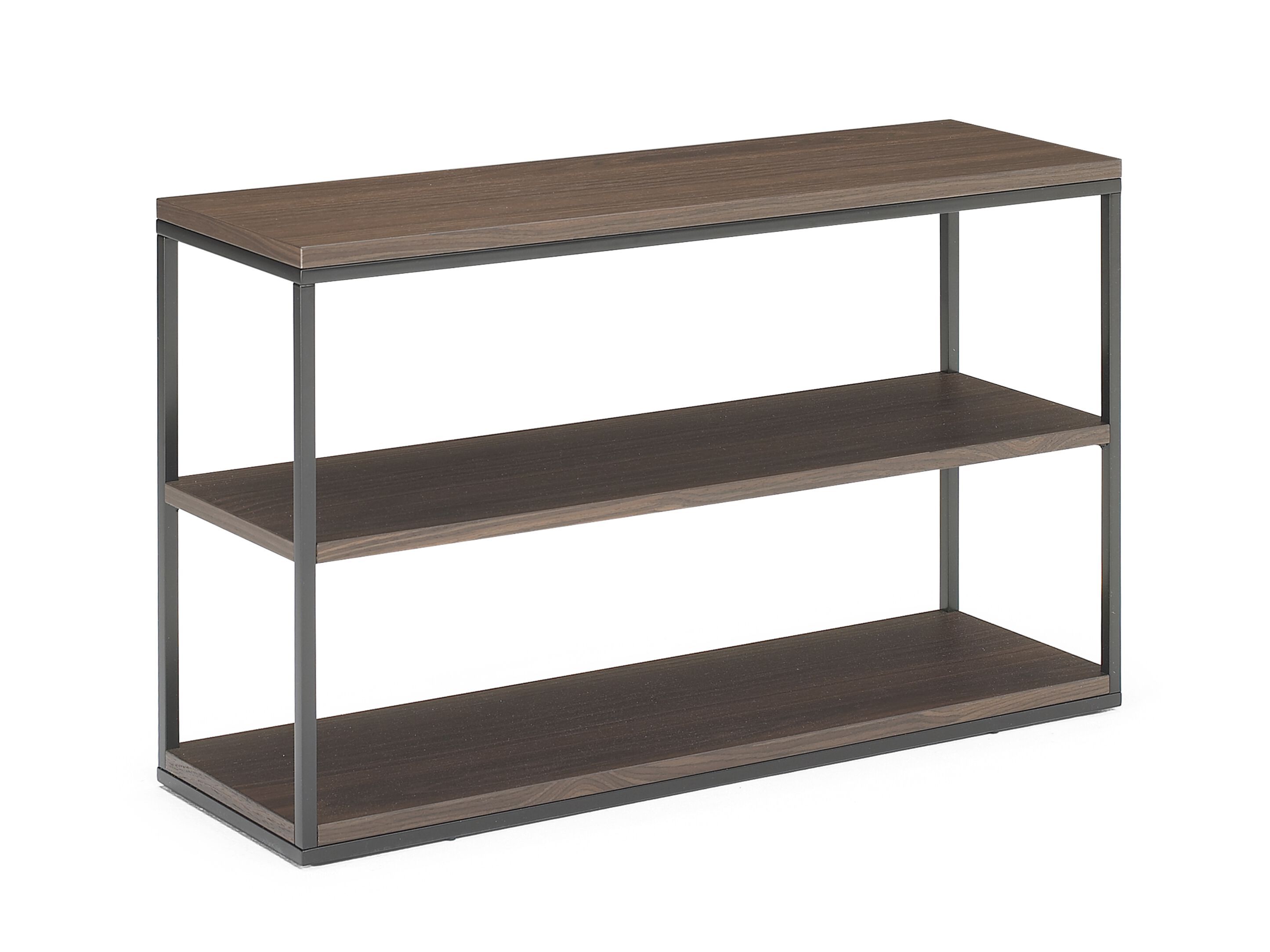 Деревянная прямоугольная консоль с полками Natuzzi Italia кабаре ARCH-00131434