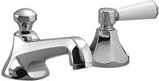 20700370-08_1_11170370-08_2 Смеситель для умывальника на три отверстия со сливным гарнитуром - платина Dornbracht Madison