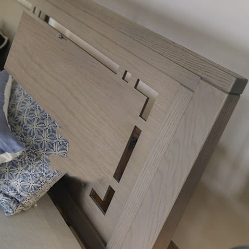 Двуспальная кровать из массива дерева Devina Nais ARCH-00075757 - Вид №7