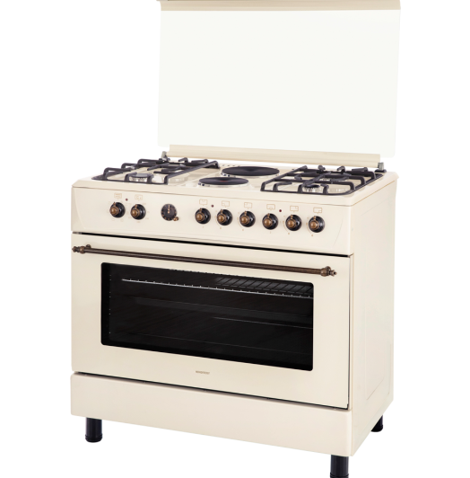 9016702 Комбинированная плита NORDFROST GE 9262 YR бежевый STDN-0083357 - Вид №2