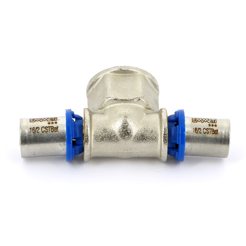 Тройник пресс-В EMMETI 16х3/4"х16 28101401 - Вид №3