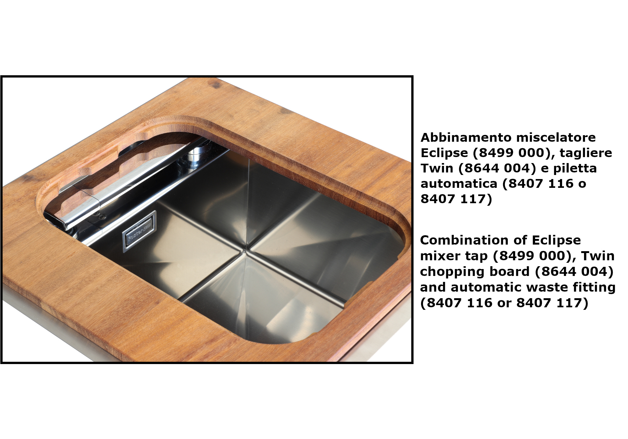 1235050 Мойка Quadra 1235 050 Fosterspa  - Вид №3