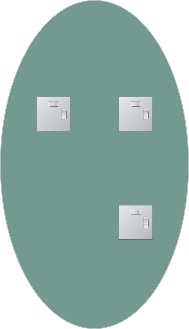 BY 0028 Зеркало со шлифованной кромкой EVOFORM Primary - Вид №2