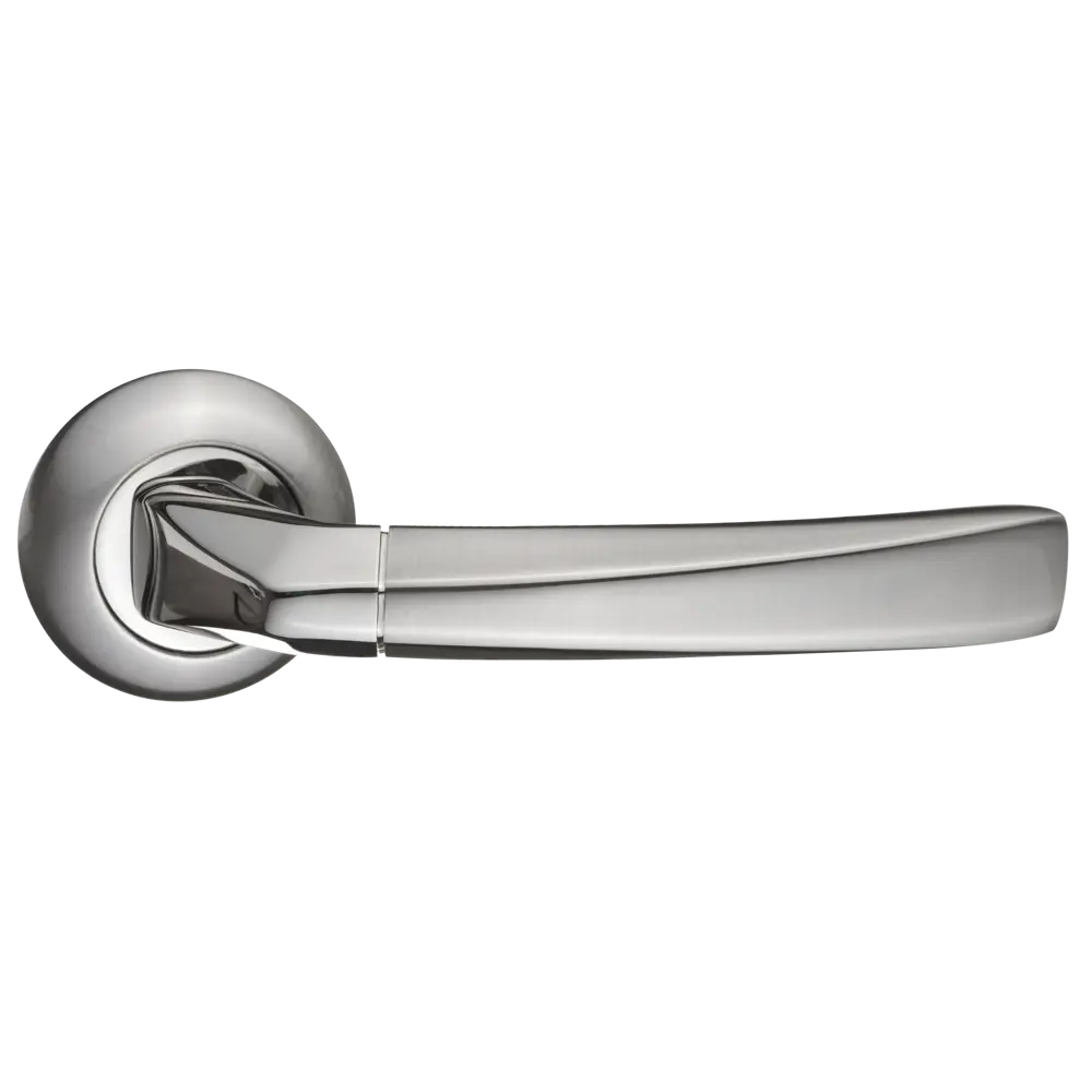 Ручка дверная на розетке Reinz Фуроре, цвет матовый хром 85400775 STLM-2042183 RENZ 