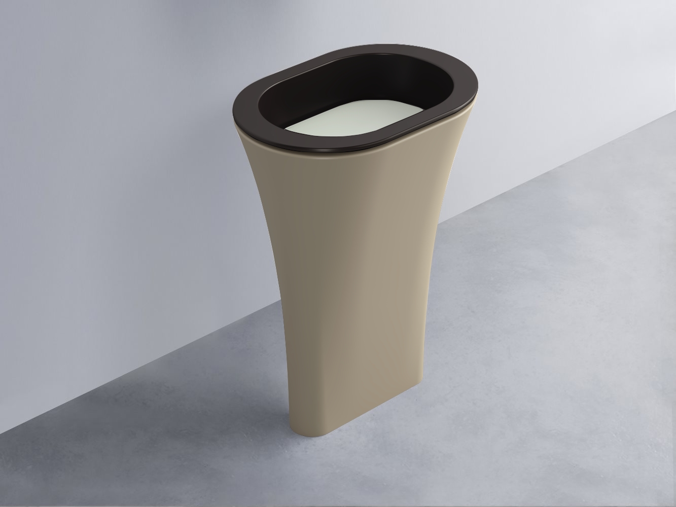AMLA65-LV+AMPILO-PM+AMCOLO-AV Раковина Amedeo Ovale отдельностоящая cielo Enjoy + Amedeo Ceramica Cielo