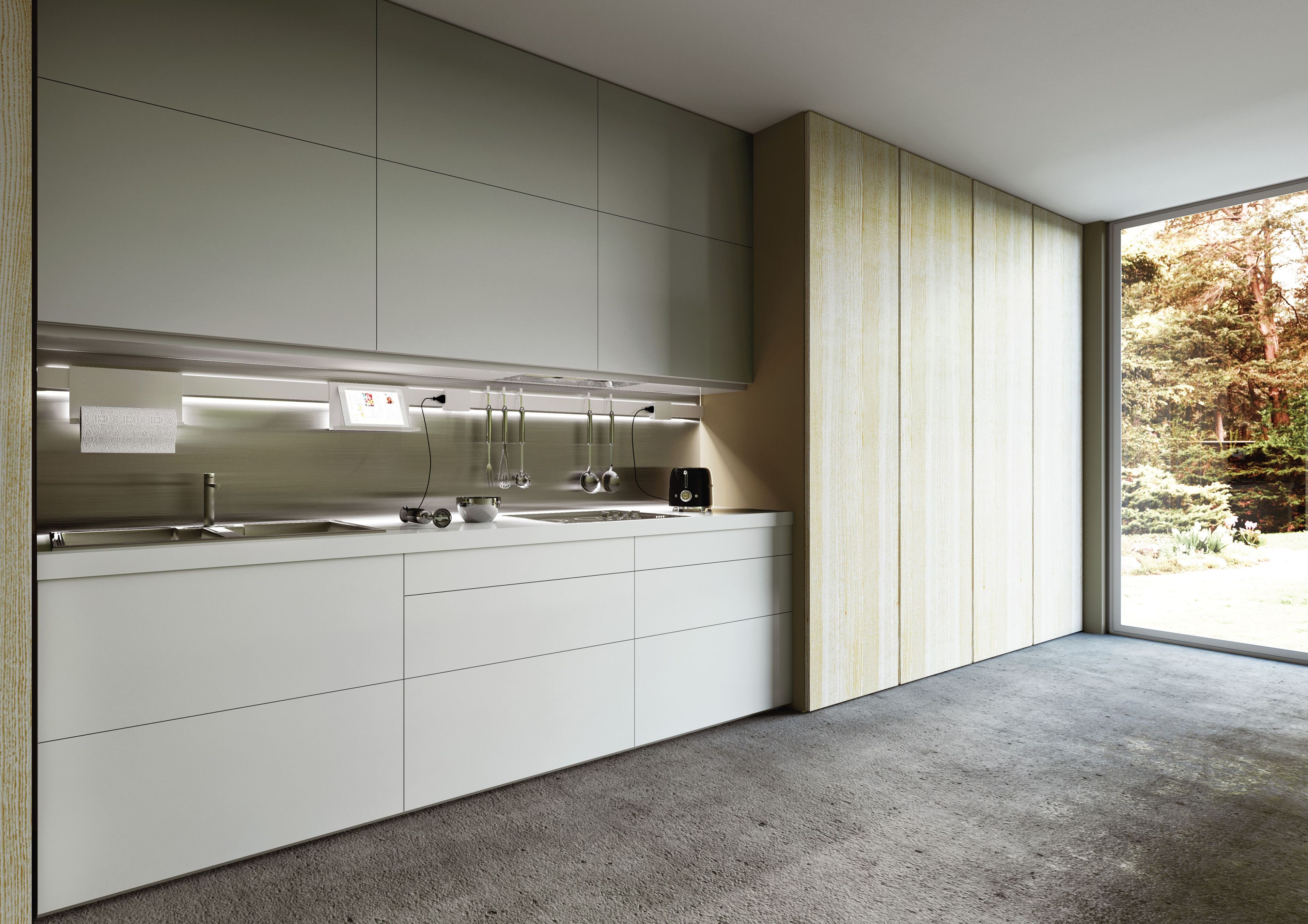 Алюминиевый кухонный держатель рулона Letroh NODO FURNITURE ARCH-00147217 - Вид №2