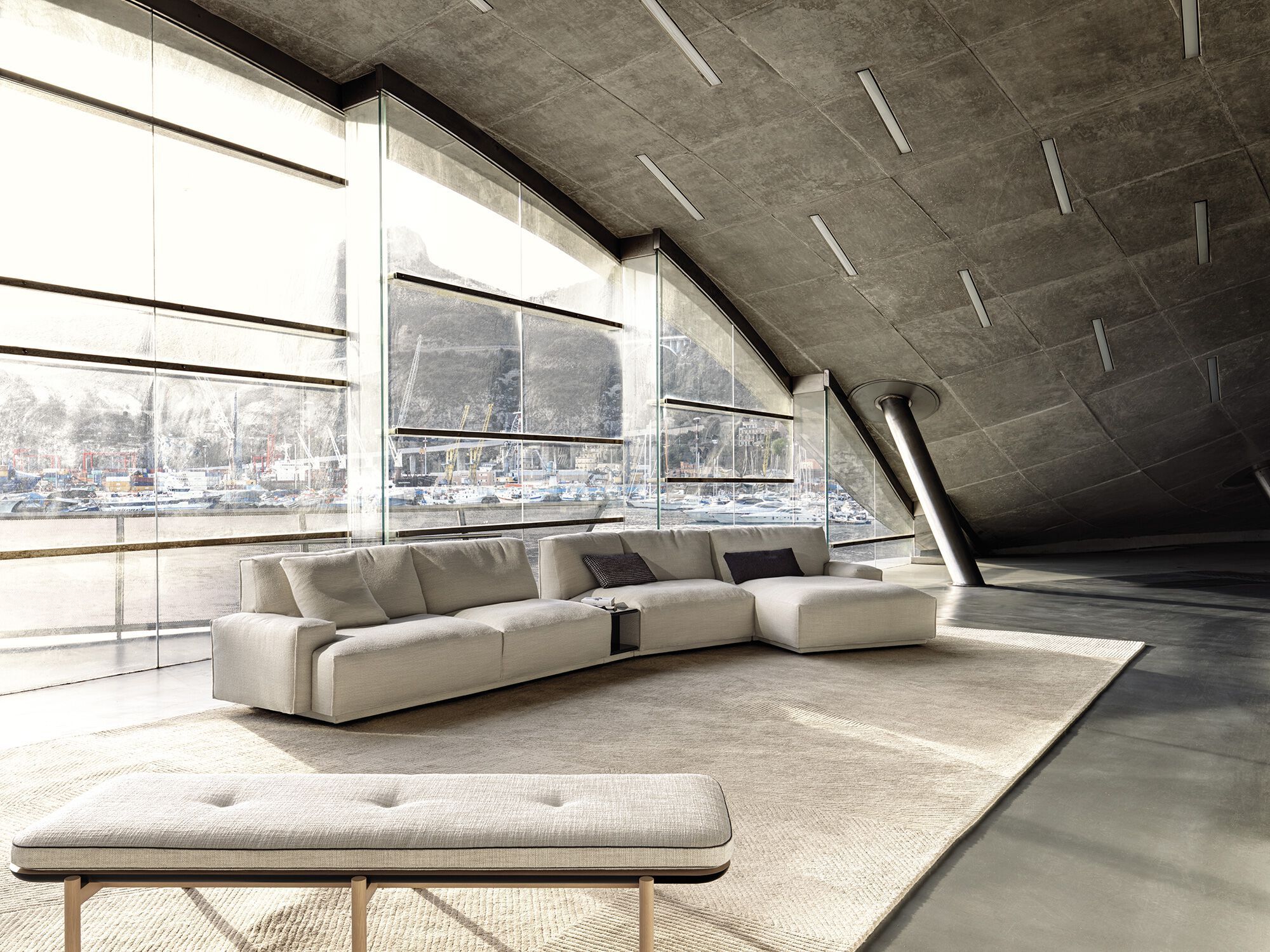 Секционный диван из ткани Frigerio DAO SOFT ARCH-00017989 - Вид №4