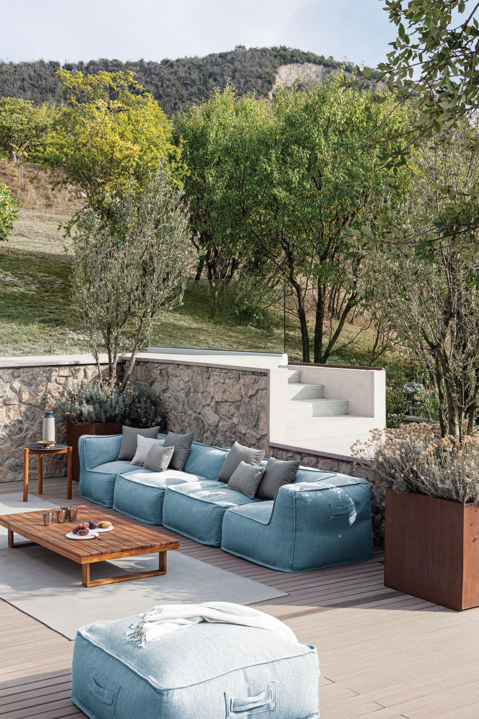 2-местный тканевый садовый диван Atmosphera ARCH-00056618 - Вид №2