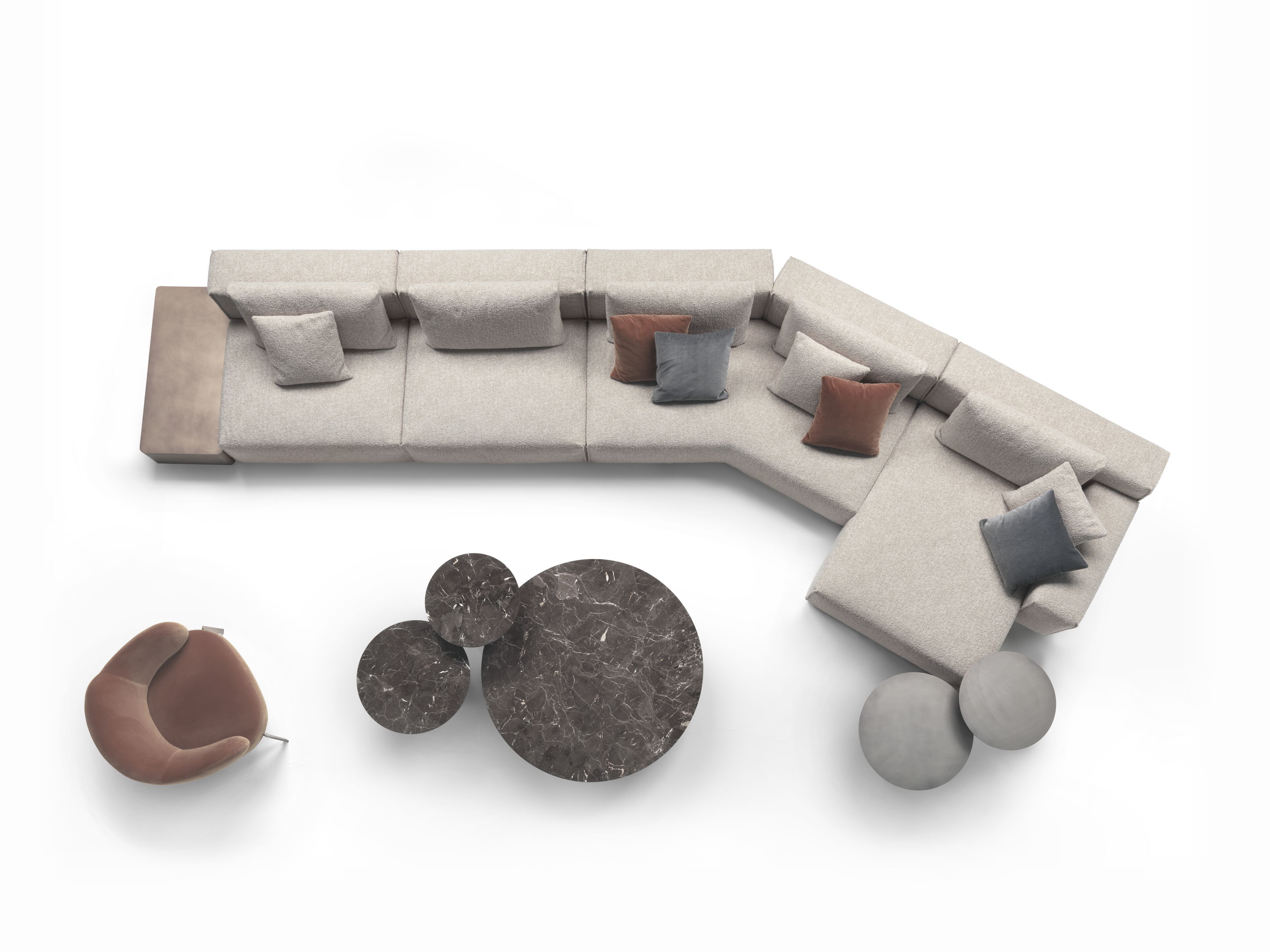 Ткань диван Marelli YANN ARCH-00001920 - Вид №1